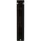 Ekena Millwork Traditional Wrought Iron Bracket, (Triple center brace), Antiqued Warm Silver 2"W x 7 1/2"D x 10"H BKTM02X07X10TTRAWS - alternate 4
